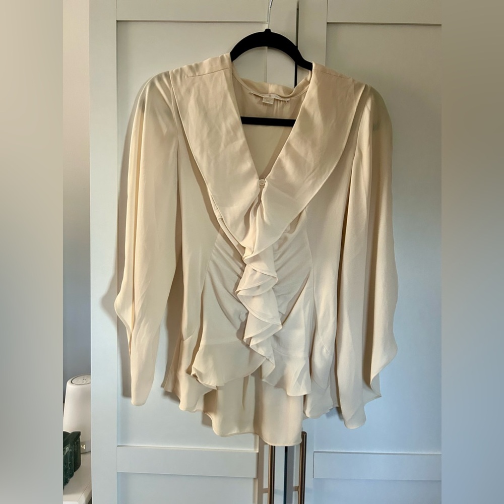 Cream Blouse
